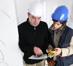 master electricians discussing work