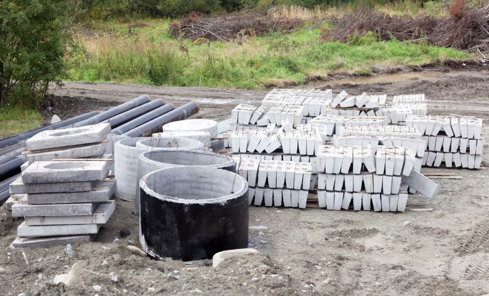 concrete building materials for new home