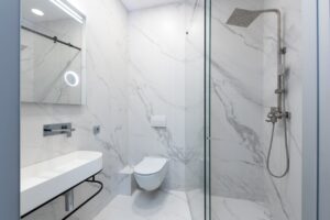 brand new bathroom by Essendom plumber