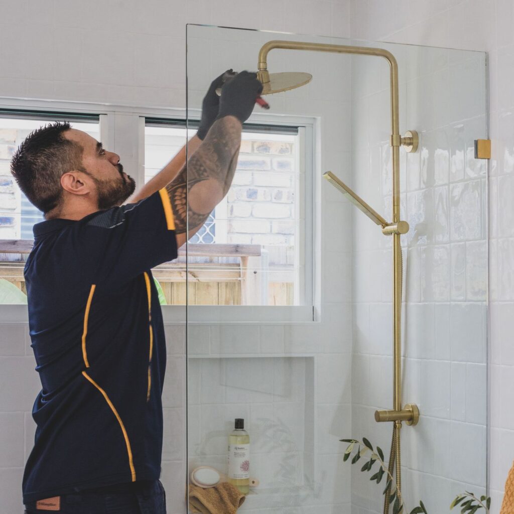 installing new shower in Southport